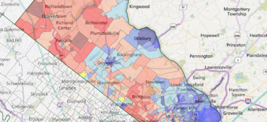 The results of the 2017 election for Bucks County Controller