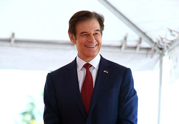 Republican Senate nominee Dr. Mehmet Oz