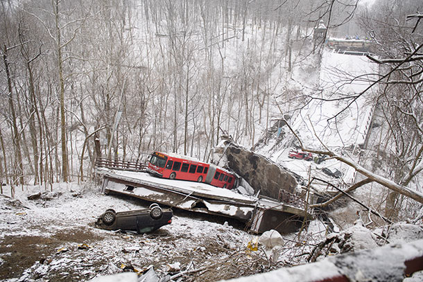 The January Fern Hollow Bridge collapse underscored the need for infrastructure repairs across Pennsyvlania.