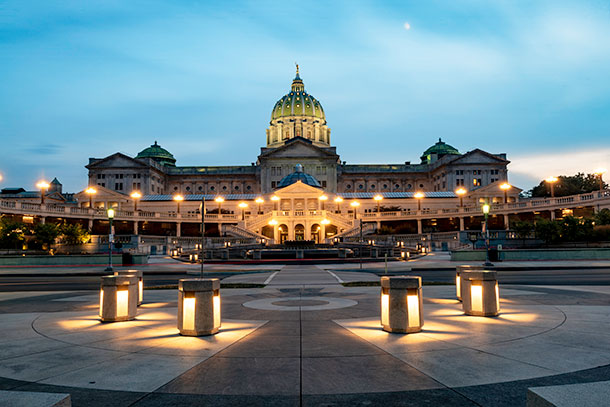 The state Capitol is where the Legislative Reapportionment Commission held hearings.