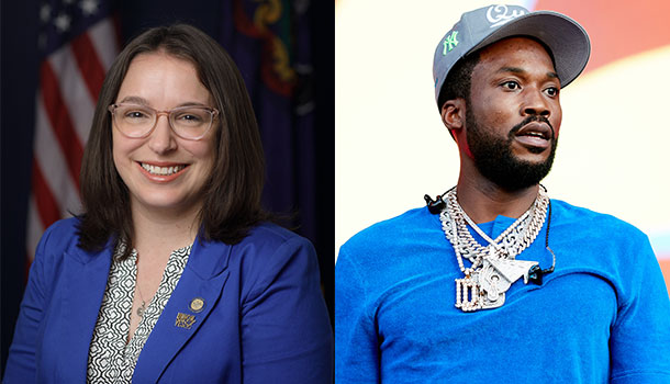 State Sen. Lindsey Williams & rapper Meek Mill