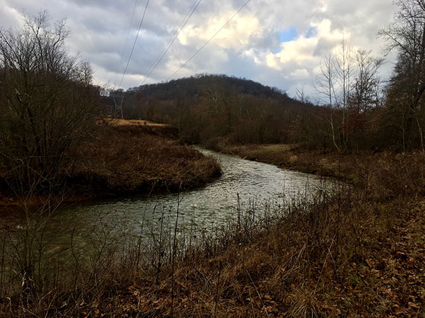 Sewickley Creek, a large tributary of the Youghiogheny River, may have been contanimated in the past.