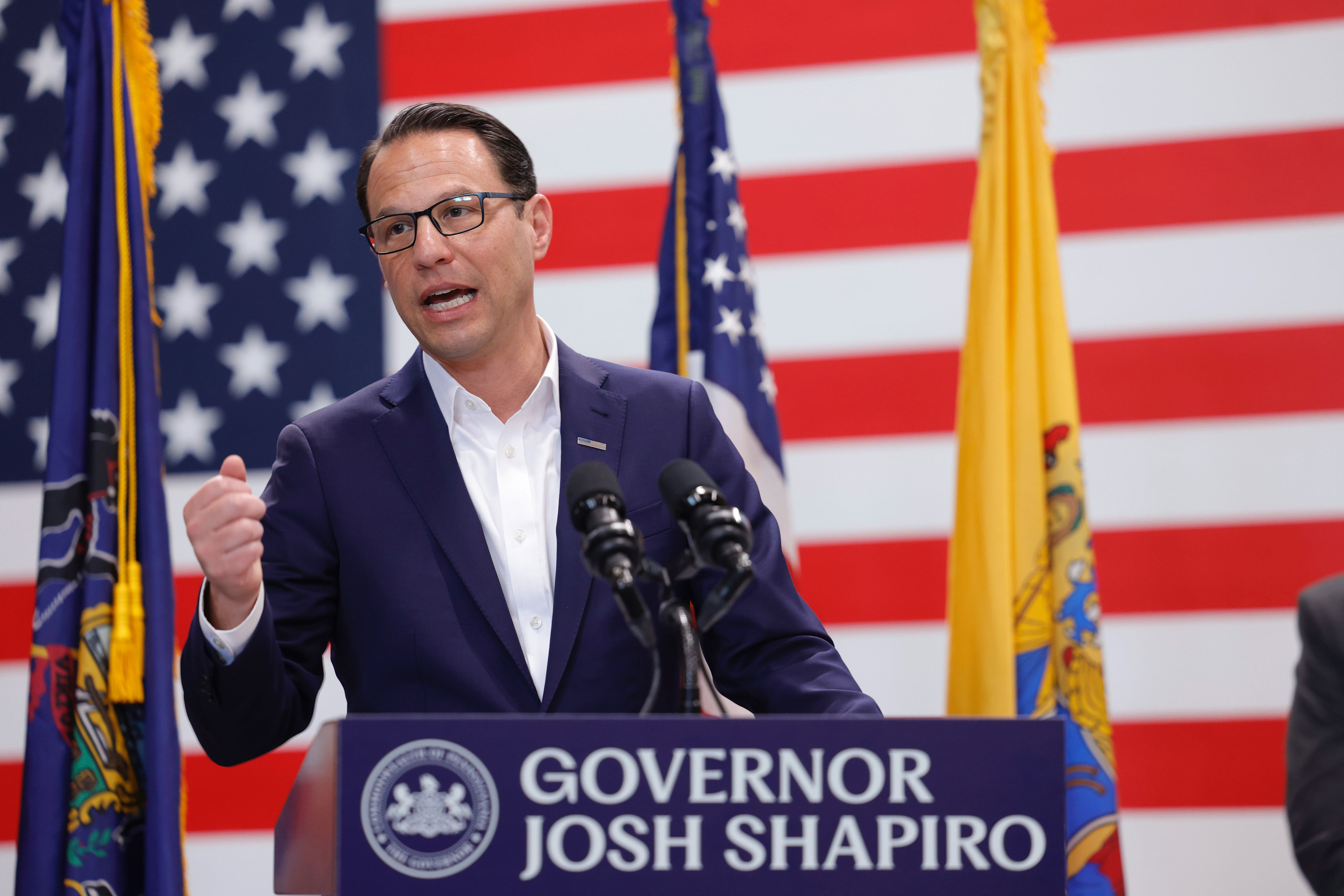 During his inaugural address, Gov. Josh Shapiro spoke about the importance of combating antisemitism.