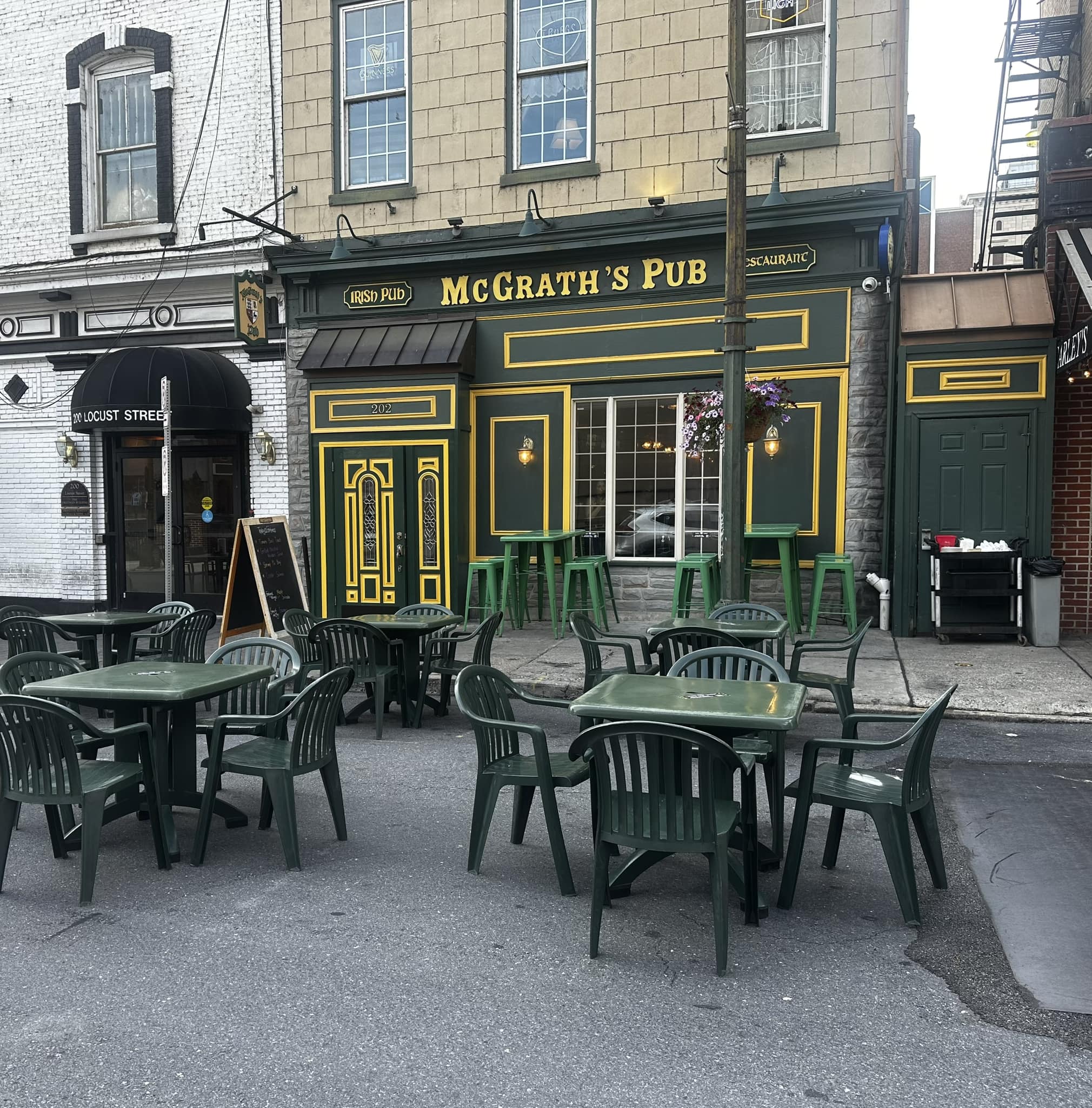 McGrath’s offers an Irish-inspired menu.