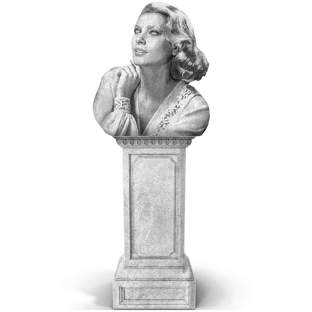Bust of Grace Kelly