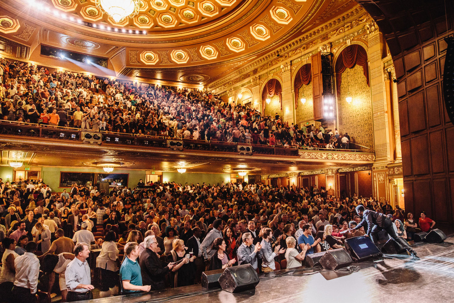 Attendees packed the Benedum Center in Pittsburgh’s cultural district for a recent show