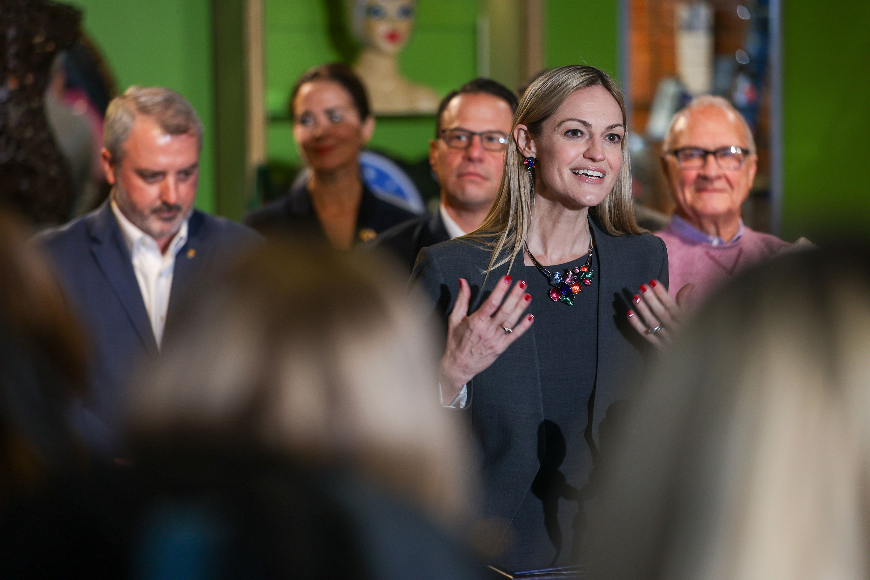 Scranton Mayor Paige Cognetti is seeking the Democratic nomination in PA-8.