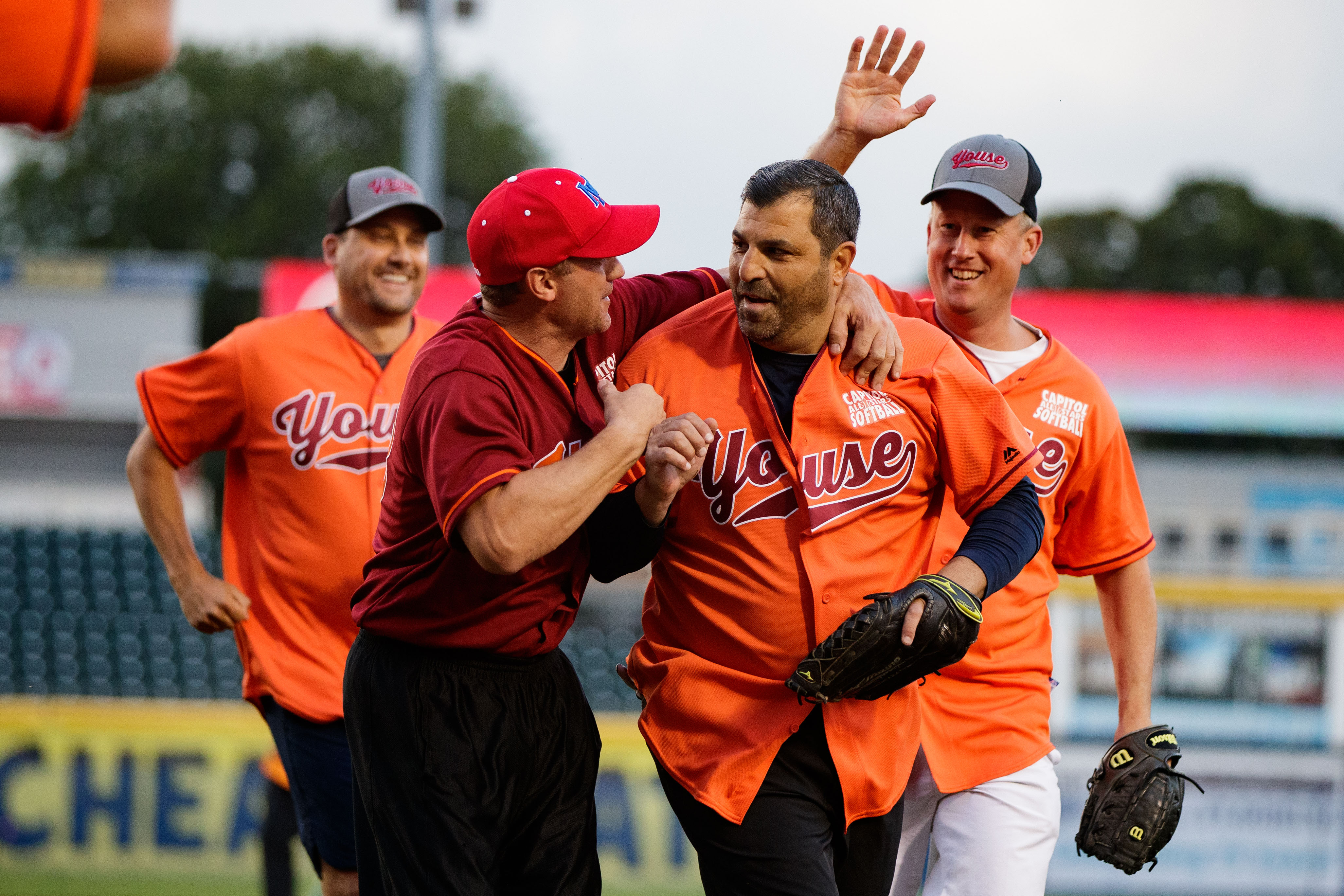 Members of the General Assembly rally up for the Capitol All-Star Game