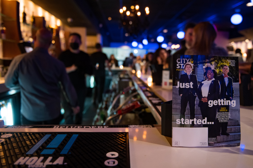 The Forty Under 40 event coincided with the release of City & State PA’s November print issue