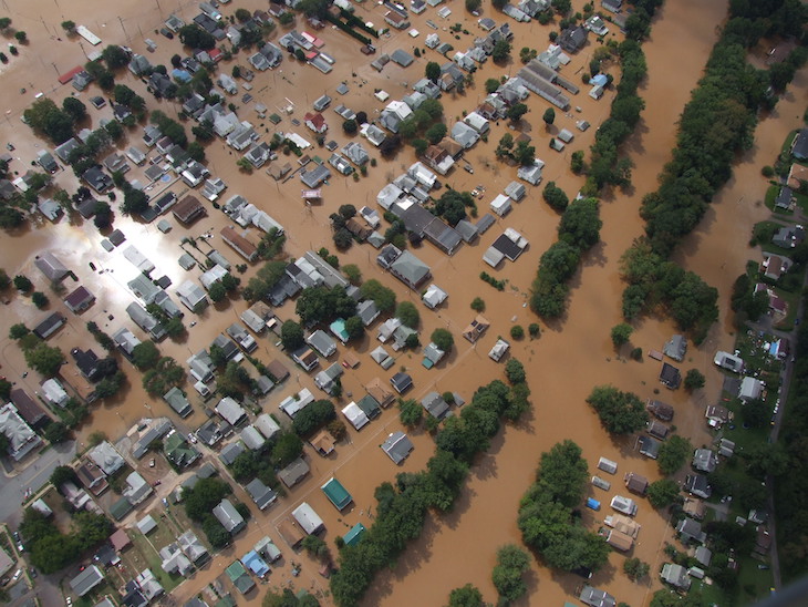 Bloomsburg flooded
