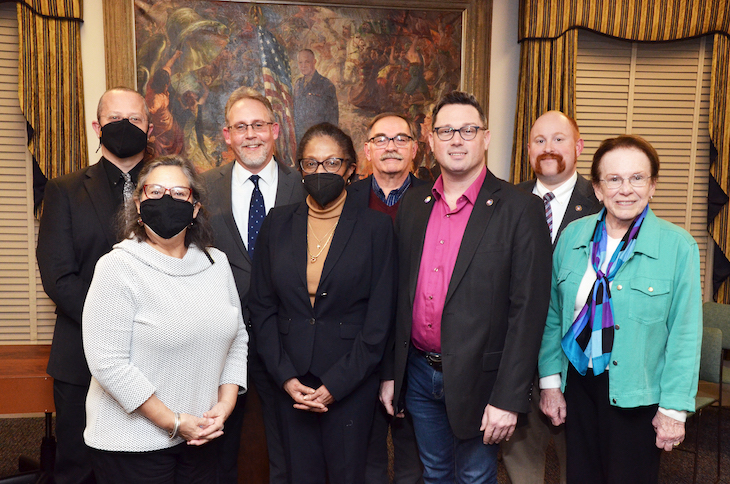 Gettysburg Mayor Rita Frealing (second from right, first row) has more than 20 years of political experience in government.