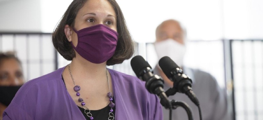 Department of Drug and Alcohol Programs Secretary Jen Smith