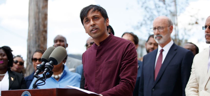 Earlier this month, state Sen. Nikil Saval was joined by his Democratic colleagues to announce a multi-million dollar investment in affordable housing in Philadelphia.