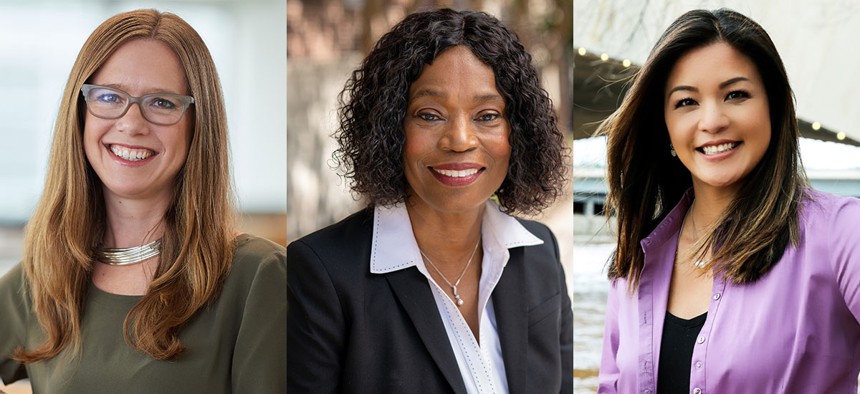 Kate Houstoun, Anita Allen & Denise Nakano