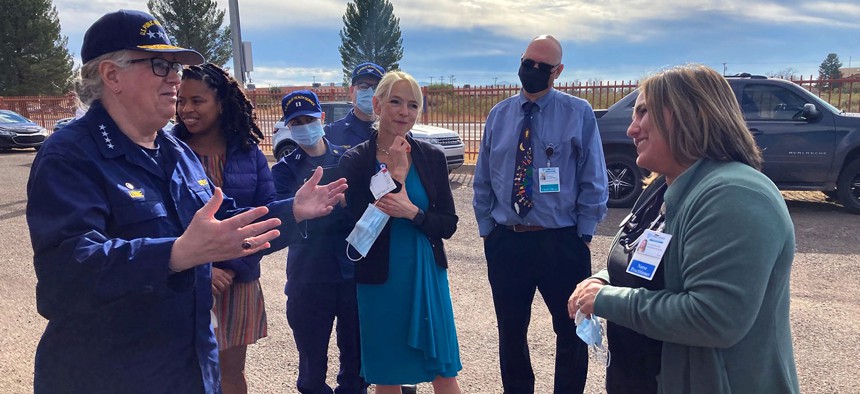 Levine has made a concerted effort to meet with frontline health care workers during her time at HHS.