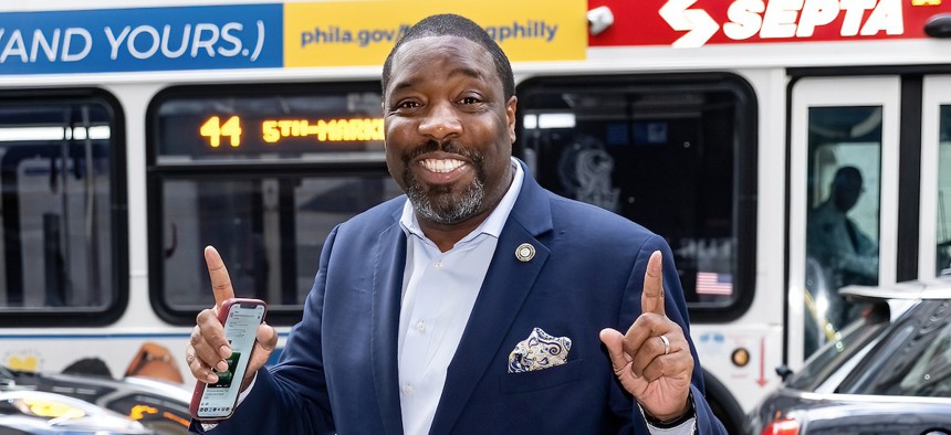 Newly elected Philadelphia City Council President Kenyatta Johnson