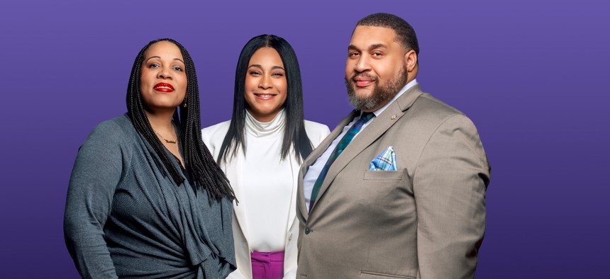 Kadida Kenner, Jamila Winder and Omar Sabir