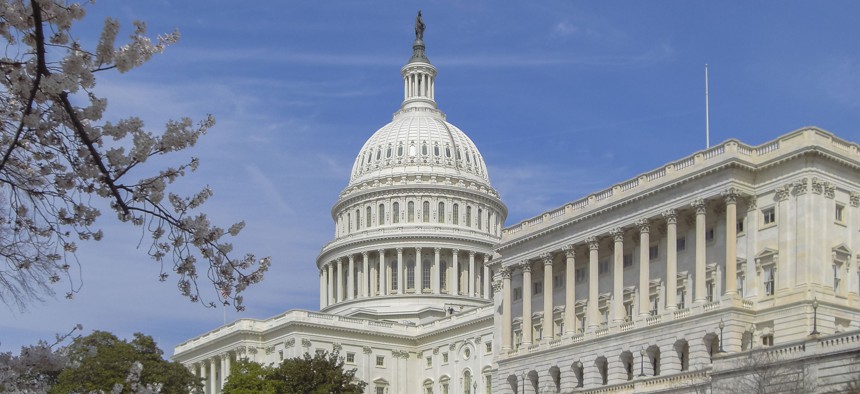 The United States Capitol building.