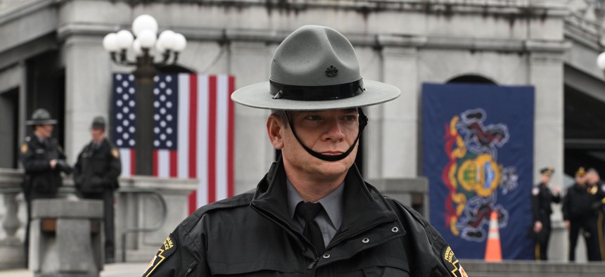 According to the state, roughly two-thirds of Pennsylvania municipalities rely on the the Pennsylvania State Police for patrol services.