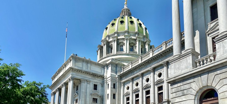 The Pennsylvania Capitol building