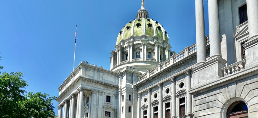 The Pennsylvania Capitol building