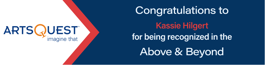 Congratulations to Kassie Hilgert for being recognized in Above & Beyond